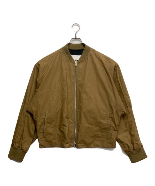 JIL SANDER（ジルサンダー）JIL SANDER (ジルサンダー) ALFRED BOMBER JACKET ブラウン サイズ:50の古着・服飾アイテム