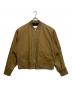 JIL SANDER（ジルサンダー）の古着「ALFRED BOMBER JACKET」｜ブラウン