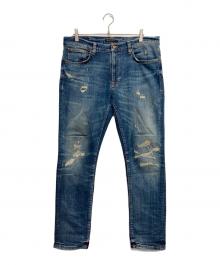 NUDIE JEANS（ヌーディー・ジーンズ）の古着「デニムパンツ」｜インディゴ
