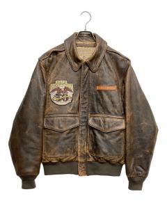 中古・古着通販】hot leathers (ホットレザーズ) ライダースレザー