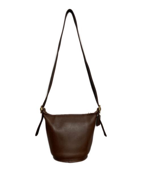 COACH（コーチ）COACH (コーチ) バケツショルダーバッグ ブラウンの古着・服飾アイテム