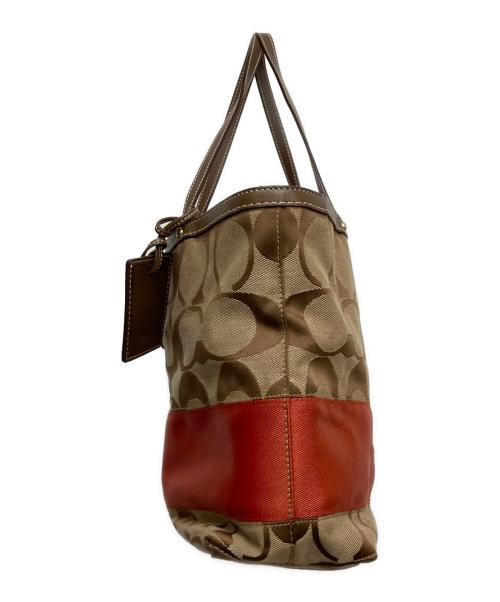 COACH（コーチ）COACH (コーチ) トートバッグ ブラウンの古着・服飾アイテム