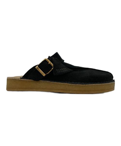CLARKS（クラークス）CLARKS (クラークス) TREK  MULE サンダル ブラック サイズ:25.5の古着・服飾アイテム