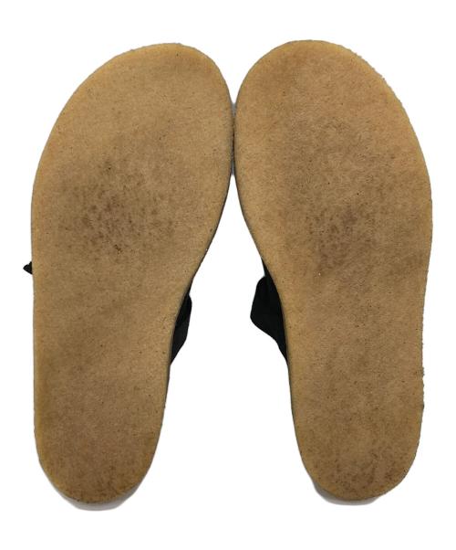 CLARKS（クラークス）CLARKS (クラークス) TREK  MULE サンダル ブラック サイズ:25.5の古着・服飾アイテム