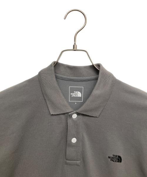 THE NORTH FACE（ザ ノース フェイス）THE NORTH FACE (ザ ノース フェイス) ショートスリーブサマーベントポロ グレー サイズ:Sの古着・服飾アイテム