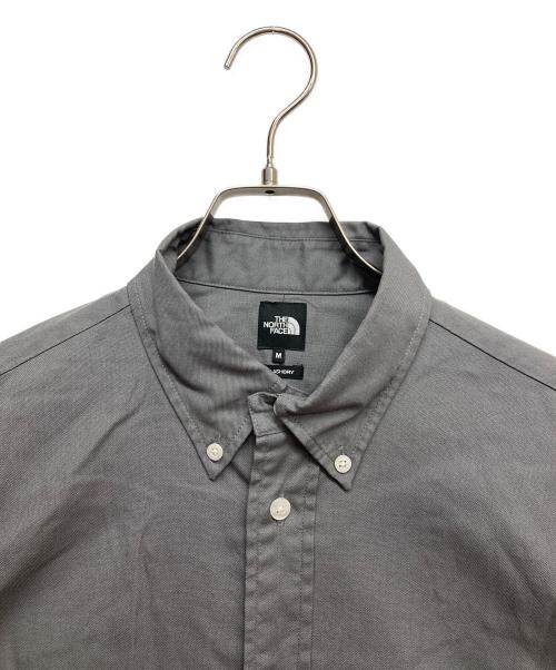 THE NORTH FACE（ザ ノース フェイス）THE NORTH FACE (ザ ノース フェイス) ロングスリーブハーフドームシャツ グレー サイズ:Mの古着・服飾アイテム