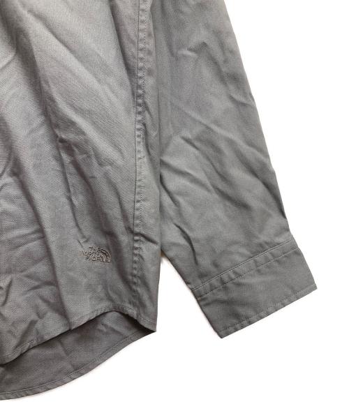 THE NORTH FACE（ザ ノース フェイス）THE NORTH FACE (ザ ノース フェイス) ロングスリーブハーフドームシャツ グレー サイズ:Mの古着・服飾アイテム