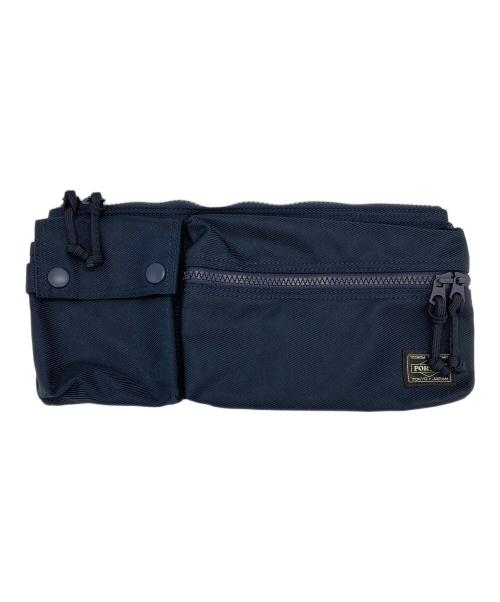 PORTER（ポーター）PORTER (ポーター) UNIT WAIST BAG ネイビーの古着・服飾アイテム