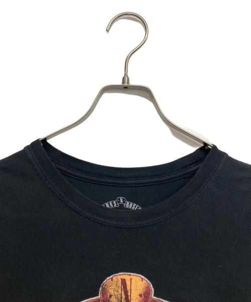 GUNS N ROSES（ガンズ・アンド・ローゼズ）GUNS N ROSES (ガンズ・アンド・ローゼズ) プリントTシャツ ブラック サイズ:XLの古着・服飾アイテム