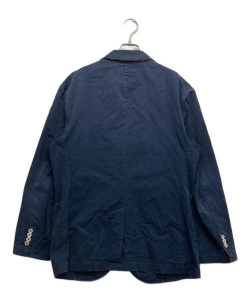 POLO RALPH LAUREN（ポロ・ラルフローレン）POLO RALPH LAUREN (ポロ・ラルフローレン) コットンテーラードジャケット ネイビー サイズ:42の古着・服飾アイテム