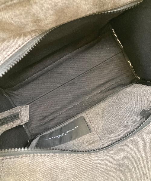 MARC JACOBS（マークジェイコブス）MARC JACOBS (マークジェイコブス) ザ デニム トート バッグ ミディアム ブラック 未使用品の古着・服飾アイテム