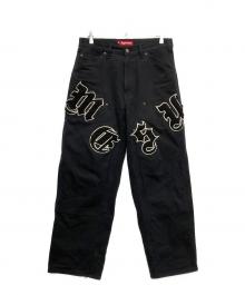 SUPREME（シュプリーム）の古着「Old English Double Knee Painter」｜ブラック