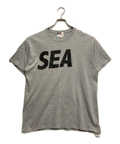 WIND AND SEA（ウィンダンシー）WIND AND SEA (ウィンダンシー) プリントTシャツ グレー サイズ:Lの古着・服飾アイテム