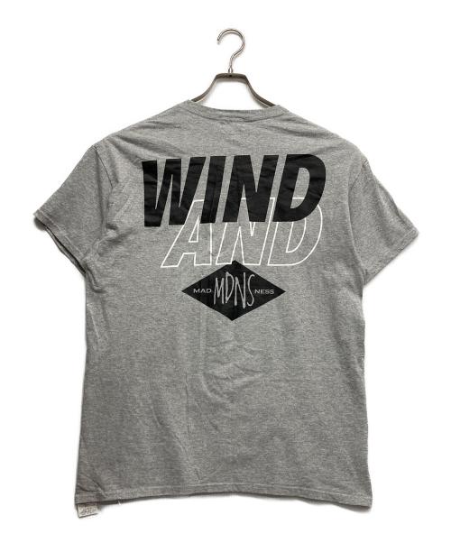 WIND AND SEA（ウィンダンシー）WIND AND SEA (ウィンダンシー) プリントTシャツ グレー サイズ:Lの古着・服飾アイテム