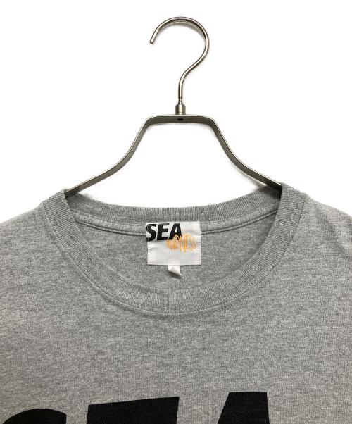 WIND AND SEA（ウィンダンシー）WIND AND SEA (ウィンダンシー) プリントTシャツ グレー サイズ:Lの古着・服飾アイテム