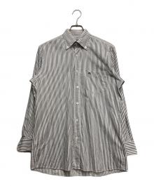 BURBERRY LONDON（バーバリーロンドン）の古着「ストライプシャツ」｜ブラック