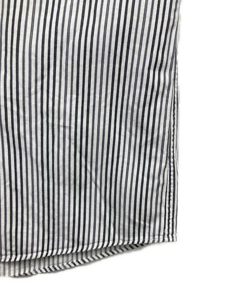 BURBERRY LONDON（バーバリーロンドン）BURBERRY LONDON (バーバリーロンドン) ストライプシャツ ブラック サイズ:Mの古着・服飾アイテム
