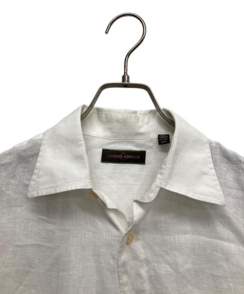 JOSEPH ABBOUD（ジョセフアブード）JOSEPH ABBOUD (ジョセフアブード) リネンシャツ ホワイト サイズ:Sの古着・服飾アイテム