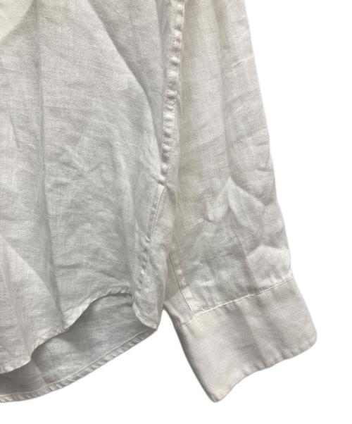 JOSEPH ABBOUD（ジョセフアブード）JOSEPH ABBOUD (ジョセフアブード) リネンシャツ ホワイト サイズ:Sの古着・服飾アイテム