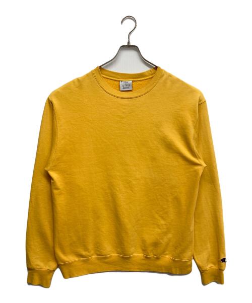 Champion（チャンピオン）Champion (チャンピオン) クルーネックスウェット イエロー サイズ:2XLの古着・服飾アイテム