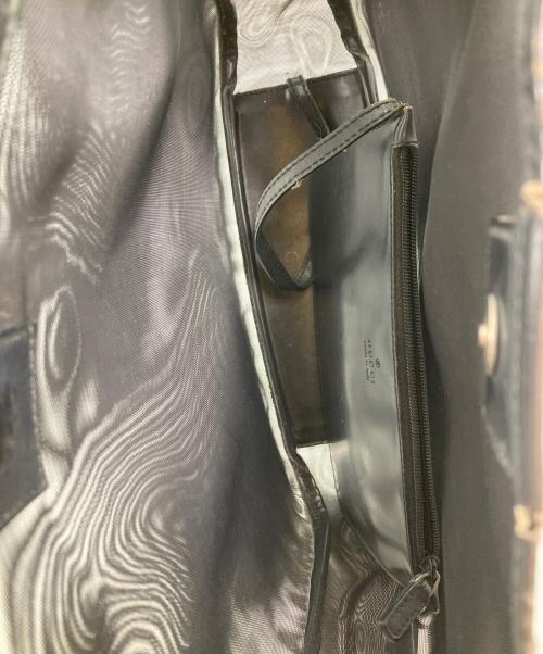 GUCCI（グッチ）GUCCI (グッチ) バンブー メッシュ ハンドバッグ ブラックの古着・服飾アイテム