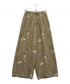 中古・古着通販】TODAYFUL (トゥデイフル) Sheer Flower PT ブラウン