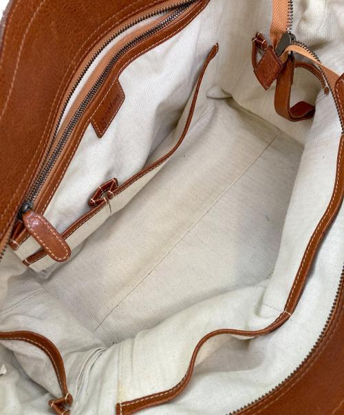 genten（ゲンテン）genten (ゲンテン) トートバッグ ブラウンの古着・服飾アイテム