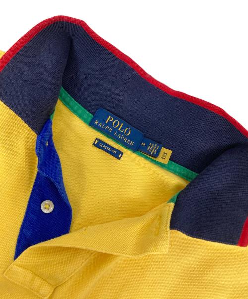 POLO RALPH LAUREN（ポロ・ラルフローレン）POLO RALPH LAUREN (ポロ・ラルフローレン) ポロシャツ イエロー サイズ:Mの古着・服飾アイテム