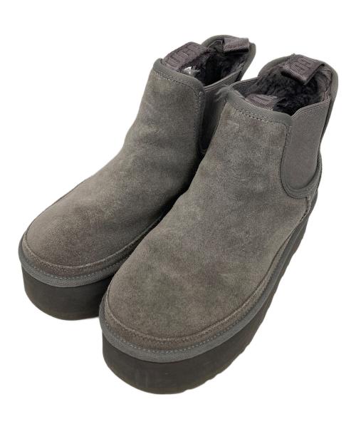 UGG（アグ）UGG (アグ) Neumel Platform Chelsea グレー サイズ:23の古着・服飾アイテム