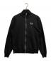 DIESEL（ディーゼル）の古着「Dロゴジップアップスウェット」｜ブラック