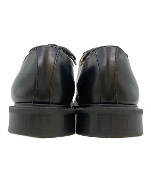 SOLOVAIR（ソロヴェアー）SOLOVAIR (ソロヴェアー) 4EYE SHOE ドレスシューズ ブラック サイズ:US7の古着・服飾アイテム