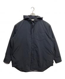 ORCIVAL（オーシバル）の古着「メンズ フーデッド シャツジャケット」｜ネイビー