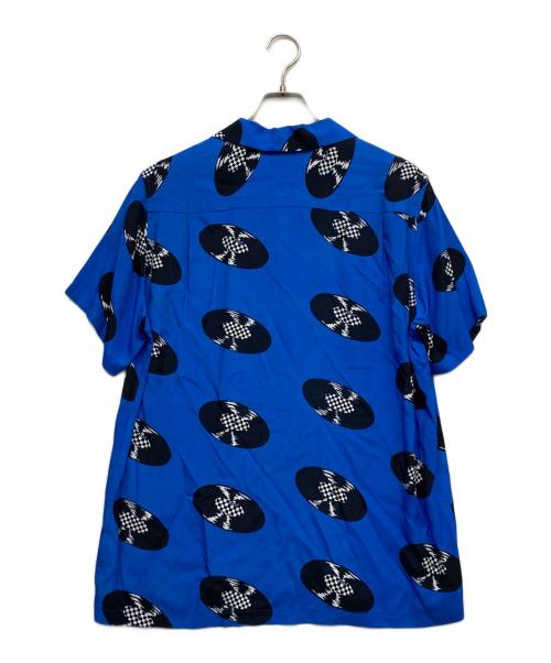 WACKO MARIA（ワコマリア）WACKO MARIA (ワコマリア) Vault by Vans (ヴォルトバイ バンズ) アロハシャツ ブルー サイズ:Mの古着・服飾アイテム