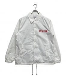 WACKO MARIA（ワコマリア）の古着「凶器の桜コラボ コーチジャケット」｜ホワイト
