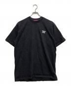 BUDSPOOLバッズプール）の古着「CHAIN SMOKE Tシャツ」｜ブラック