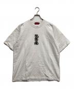 BUDSPOOLバッズプール）の古着「舐達磨 プリントＴシャツ」｜ホワイト