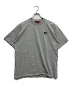 BUDSPOOLバッズプール）の古着「CHAIN SMOKE Tシャツ」｜グレー