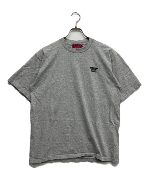 BUDSPOOL（バッズプール）BUDSPOOL (バッズプール) CHAIN SMOKE Tシャツ グレー サイズ:Lの古着・服飾アイテム