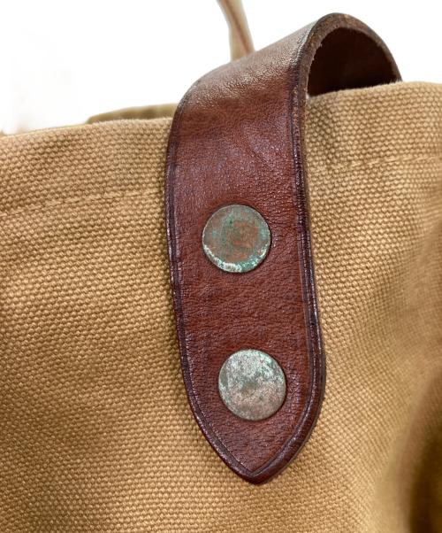 RRL（ダブルアールエル）RRL (ダブルアールエル) カーペンタートートバッグ ベージュの古着・服飾アイテム