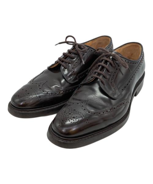 CHURCH'S（チャーチ）CHURCH'S (チャーチ) GRAFTON 173 ウィングチップシューズ ブラウン サイズ:85Fの古着・服飾アイテム