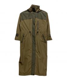 mackage（マッカージュ）の古着「BREENAロングコート」｜グリーン