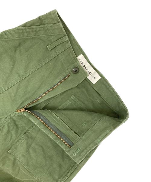 THE SHINZONE（ザ シンゾーン）THE SHINZONE (ザ シンゾーン) BAKER PANTS グリーン サイズ:34の古着・服飾アイテム