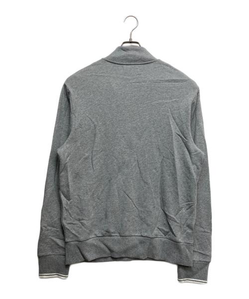 FRED PERRY（フレッドペリー）FRED PERRY (フレッドペリー) ハーフジップスウェット グレー サイズ:Lの古着・服飾アイテム