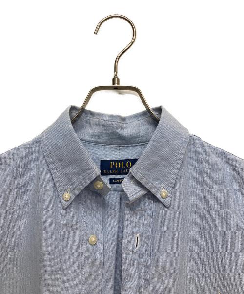 POLO RALPH LAUREN（ポロ・ラルフローレン）POLO RALPH LAUREN (ポロ・ラルフローレン) 半袖シャツ ブルー サイズ:Sの古着・服飾アイテム