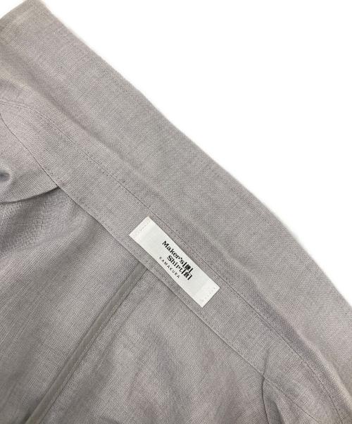 Maker's Shirt 鎌倉（メーカーズシャツカマクラ）Maker's Shirt 鎌倉 (メーカーズシャツカマクラ) リネン混テーラードジャケット グレー サイズ:40の古着・服飾アイテム