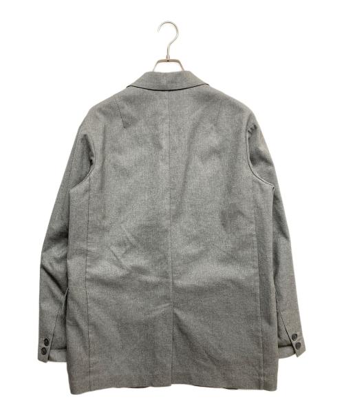 kolor/BEACON（カラービーコン）kolor/BEACON (カラービーコン) プリントテーラードジャケット グレー サイズ:2の古着・服飾アイテム