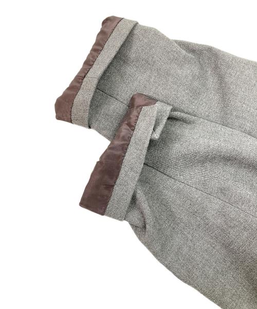 kolor/BEACON（カラービーコン）kolor/BEACON (カラービーコン) プリントテーラードジャケット グレー サイズ:2の古着・服飾アイテム