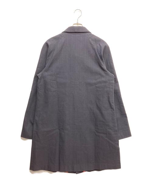HOMME by Michele R（オムバイミッシェルアール）HOMME by Michele R (オムバイミッシェルアール) ステンカラーコート ネイビー サイズ:42 未使用品の古着・服飾アイテム
