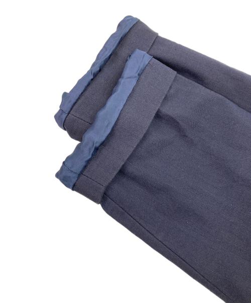HOMME by Michele R（オムバイミッシェルアール）HOMME by Michele R (オムバイミッシェルアール) ステンカラーコート ネイビー サイズ:42 未使用品の古着・服飾アイテム