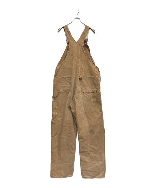 CarHartt（カーハート）CarHartt (カーハート) ダック地ダブルニーオーバーオール ブラウン サイズ:42の古着・服飾アイテム